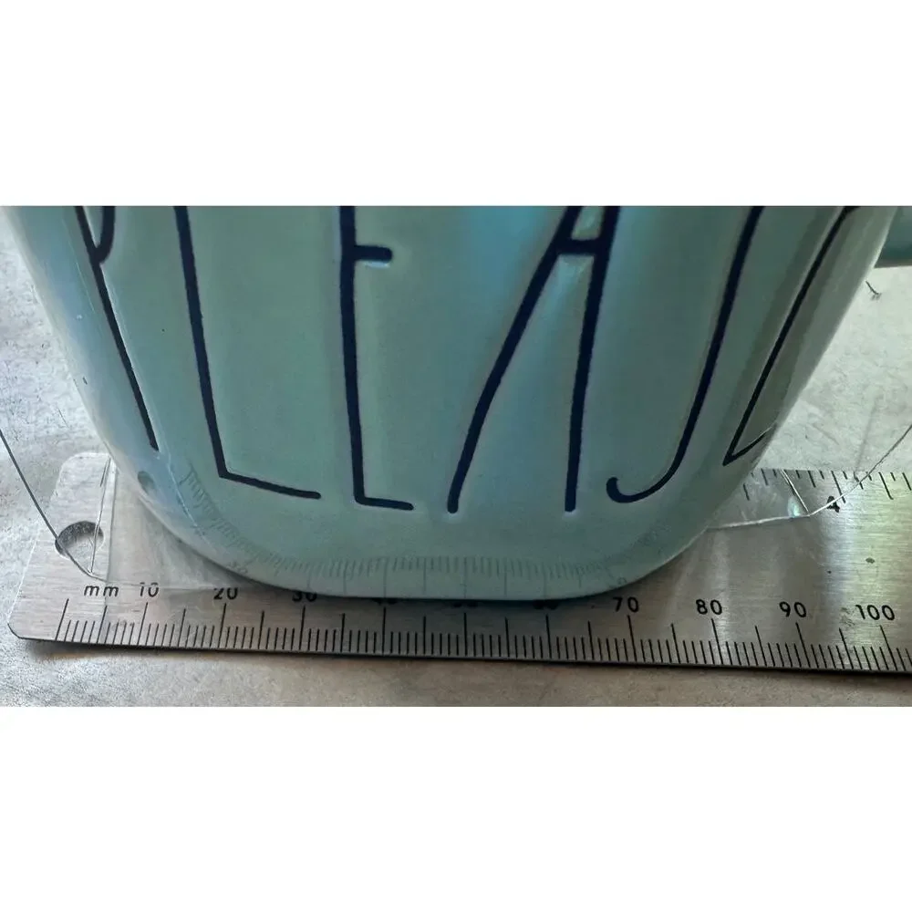 Rae Dunn Iridescent Pink 'Aloha Beaches' Mug w/ Shell Lid